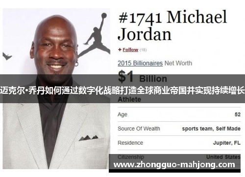 迈克尔·乔丹如何通过数字化战略打造全球商业帝国并实现持续增长